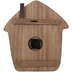 Clayre & Eef 6KL0820 Orologio da parete marrone 37x4x40 cm 1xAA