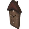 Clayre & Eef 6KL0820 Orologio da parete marrone 37x4x40 cm 1xAA