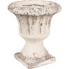Clayre & Eef 6MG0028 Vaso da fiori Beige Ø 18x20 cm Barocco