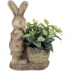 Clayre & Eef 6MG0031 Vaso da fiori Marrone Beige 38x22x49 cm Decorazione