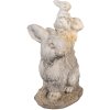 Clayre & Eef 6MG0032 Coniglio decorativo 27x18x43cm Marrone Beige