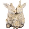 Clayre & Eef 6MG0033 Coniglio decorativo 26x18x33 cm Marrone Beige