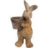 Clayre & Eef 6MG0035 Vaso da fiori decorativo 23x18x41 cm Marrone