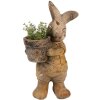 Clayre & Eef 6MG0035 Vaso da fiori decorativo 23x18x41 cm Marrone