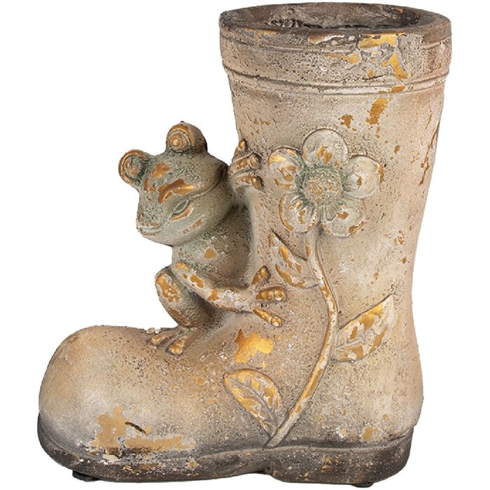 Clayre & Eef 6MG0036 Decorazione per vasi da fiori 26x15x30 cm Marrone