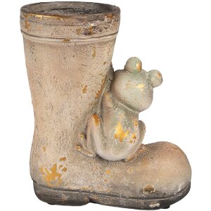 Clayre & Eef 6MG0036 Decorazione per vasi da fiori 26x15x30 cm Marrone