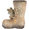 Clayre & Eef 6MG0036 Decorazione per vasi da fiori 26x15x30 cm Marrone