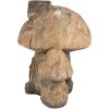 Clayre & Eef 6MG0037 Fungo decorativo marrone 34x29x35 cm