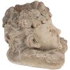 Clayre & Eef 6MG0038 Vaso da fiori Testa 20x20x19 cm Grigio Beige