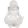 Clayre & Eef 6MG0042 Decorazione Angelo Bianco 36x39x51 cm