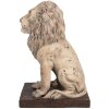 Clayre & Eef 6MG0043 Decorazione Leone Barocco Beige 30x23x45 cm