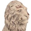 Clayre & Eef 6MG0043 Decorazione Leone Barocco Beige 30x23x45 cm