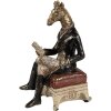 Clayre & Eef 6PR3874 Decorazione Giraffa 10x15x22 cm Colore oro Nero