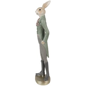 Clayre & Eef 6PR4009 Coniglio decorativo Beige Verde...