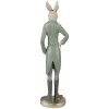 Clayre & Eef 6PR4009 Coniglio decorativo Beige Verde 5x4x20 cm