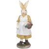 Clayre & Eef 6PR4034 Coniglio decorativo 14x11x38cm Beige Giallo