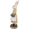 Clayre & Eef 6PR4034 Coniglio decorativo 14x11x38cm Beige Giallo