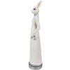 Clayre & Eef 6PR4041 Coniglio decorativo bianco 11x9x41 cm