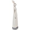 Clayre & Eef 6PR4041 Coniglio decorativo bianco 11x9x41 cm