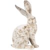 Clayre & Eef 6PR4053 Coniglio decorativo Beige Brown 13x8x22 cm