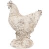 Clayre & Eef 6PR4054 Pollo decorativo 21x12x26 cm Beige - Unaffascinante atmosfera da casa di campagna