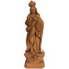 Clayre & Eef 6PR4061 Figurina della Vergine Maria marrone 6x6x19 cm Decorazione religiosa