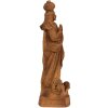 Clayre & Eef 6PR4061 Figurina della Vergine Maria marrone 6x6x19 cm Decorazione religiosa