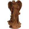 Clayre & Eef 6PR4063 Decorazione Angelo 12x10x23 cm Marrone