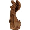 Clayre & Eef 6PR4063 Decorazione Angelo 12x10x23 cm Marrone