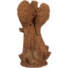 Clayre & Eef 6PR4063 Decorazione Angelo 12x10x23 cm Marrone
