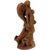 Clayre & Eef 6PR4063 Decorazione Angelo 12x10x23 cm Marrone