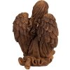 Clayre & Eef 6PR4064 Decorazione Angelo 13x11x18 cm Marrone
