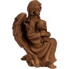 Clayre & Eef 6PR4064 Decorazione Angelo 13x11x18 cm Marrone