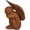 Clayre & Eef 6PR4065 Decorazione Angelo 11x7x15 cm Marrone