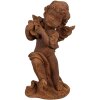 Clayre & Eef 6PR4067 Decorazione Angelo 6x6x14 cm Marrone