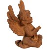 Clayre & Eef 6PR4070 Decorazione Angelo 9x8x12 cm Marrone