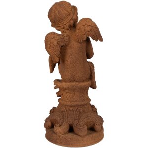 Clayre & Eef 6PR4071 Decorazione Angelo 16x16x36 cm Marrone