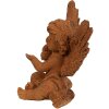 Clayre & Eef 6PR4072 Decorazione Angelo 9x8x11 cm Marrone