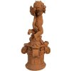 Clayre & Eef 6PR4075 Decorazione Angelo 13x13x30 cm Marrone