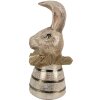 Clayre & Eef 6PR4085 Coniglio decorativo color oro bianco 10x10x20 cm