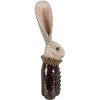 Clayre & Eef 6PR4089 Coniglio decorativo in oro bianco 16x14x42 cm