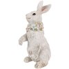 Clayre & Eef 6PR4092 Coniglio decorativo bianco 12x9x20 cm