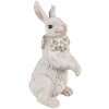 Clayre & Eef 6PR4092 Coniglio decorativo bianco 12x9x20 cm