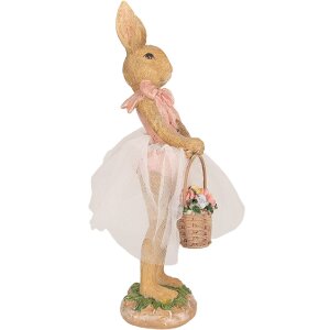 Clayre & Eef 6PR4096 Coniglio decorativo marrone...