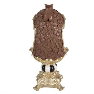 Clayre & Eef 6PR4099 Decorazione Coniglio nelluovo 16x14x30 cm Marrone