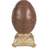 Clayre & Eef 6PR4105 Uovo decorativo Marrone Oro Rilievo coniglio 14x14x25 cm