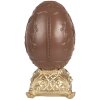Clayre & Eef 6PR4105 Uovo decorativo Marrone Oro Rilievo coniglio 14x14x25 cm