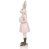 Clayre & Eef 6PR4130 Coniglio decorativo Beige Rosa 7x6x23 cm