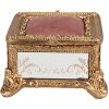 Clayre & Eef 6PR4132 Portagioie color oro 12x12x7 cm