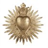 Clayre & Eef 6PR4134 Decorazione da parete Ø 25x2 cm Colore oro
